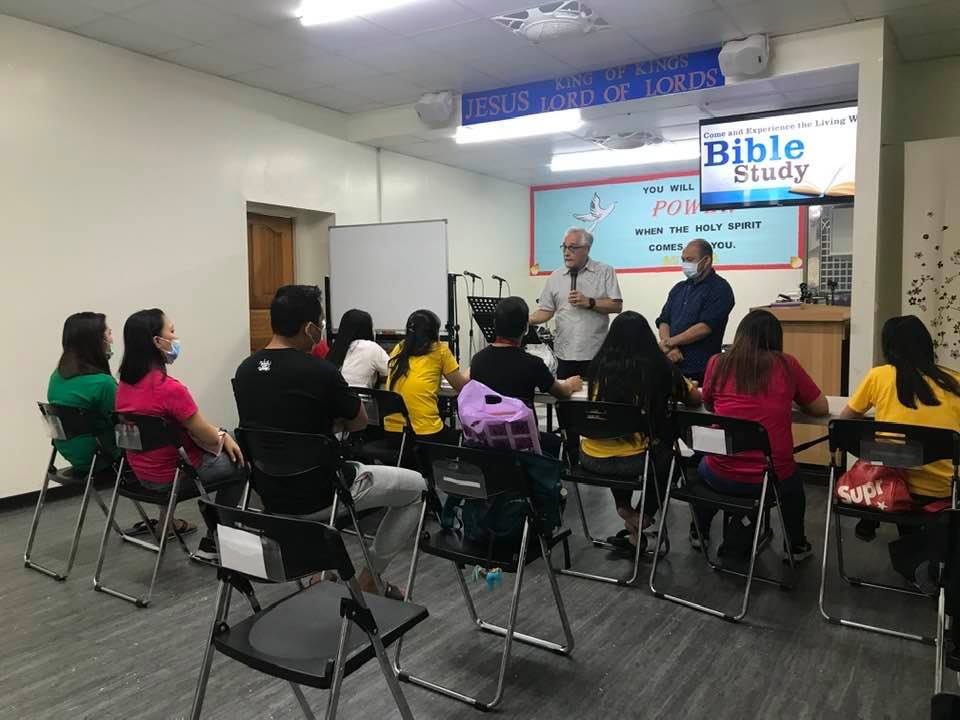 Another Class Begins at Agape School of Ministry