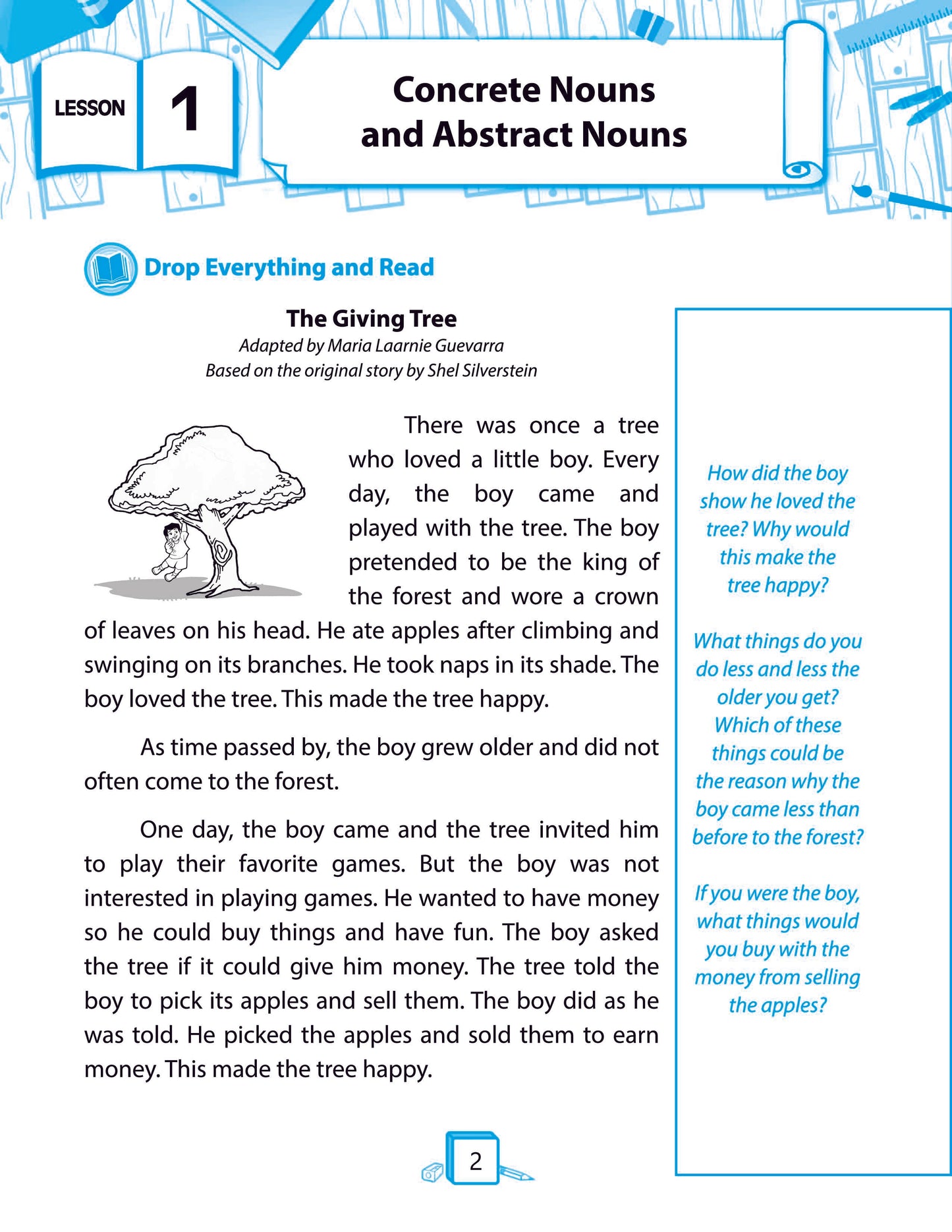 Explore the World Through Reading and Grammar - Grade 2