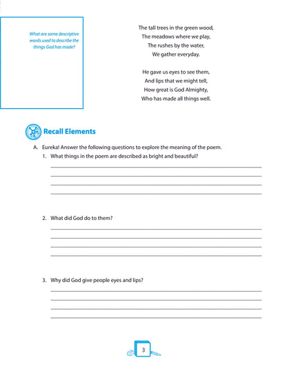 Explore the World Through Reading and Grammar - Grade 5