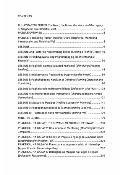 Bakas ng Pastor