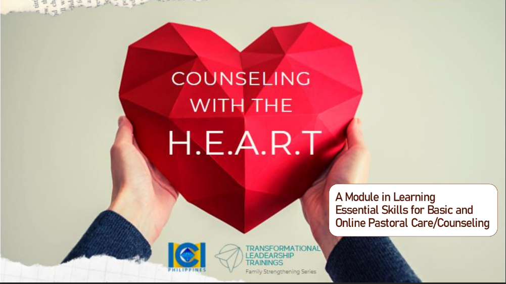 Counseling with the Heart – ICI Ministries Foundation, Inc