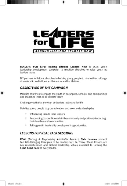 Leaders for Life (Manual)