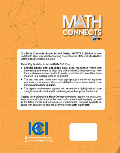 Math Connects 3rd Edition (Matatag Curriculum) - Grade 4