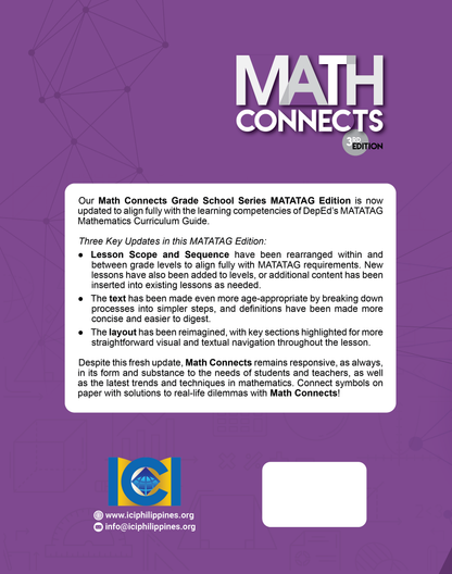 Math Connects 3rd Edition (Matatag Curriculum) - Grade 5