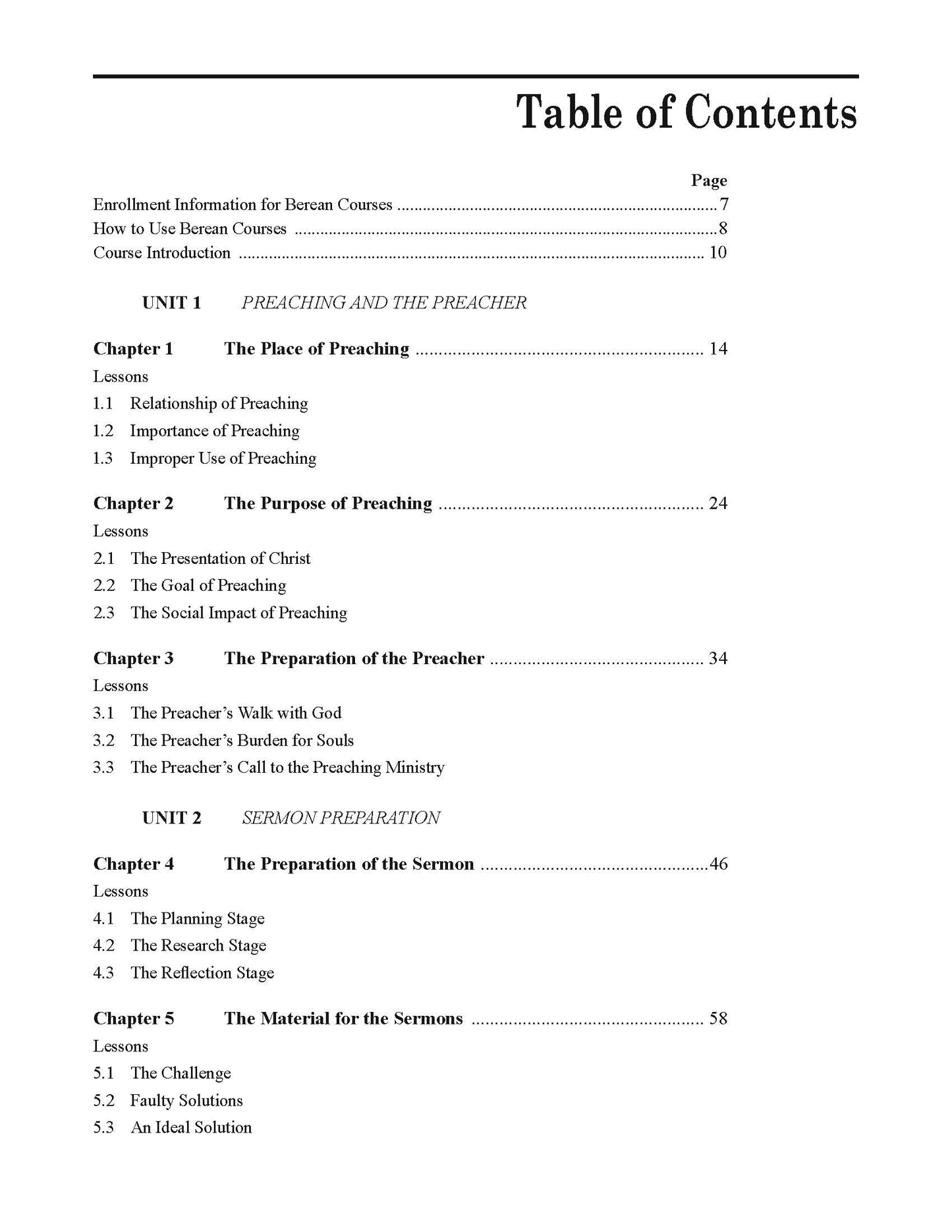 Introduction to Homiletics