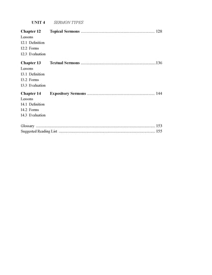 Introduction to Homiletics