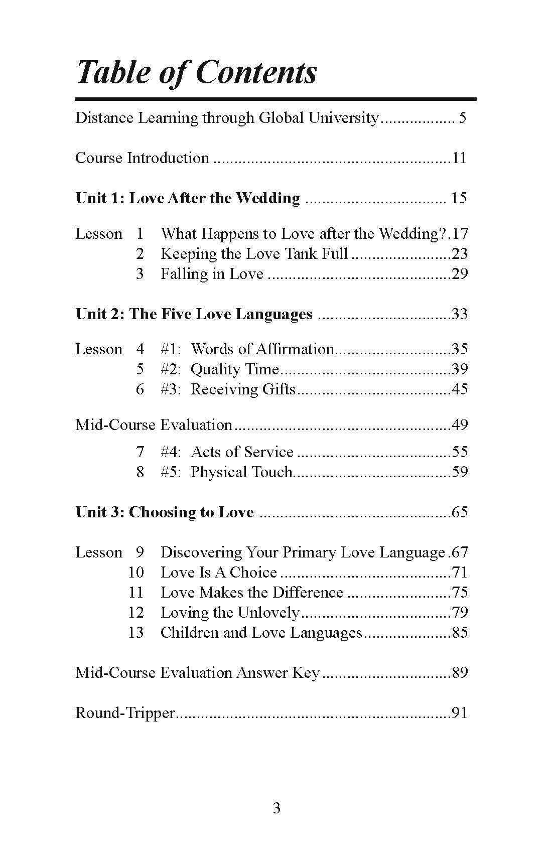 Marriage & Family