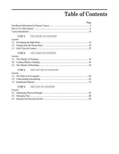 Intermediate Ministerial Internship