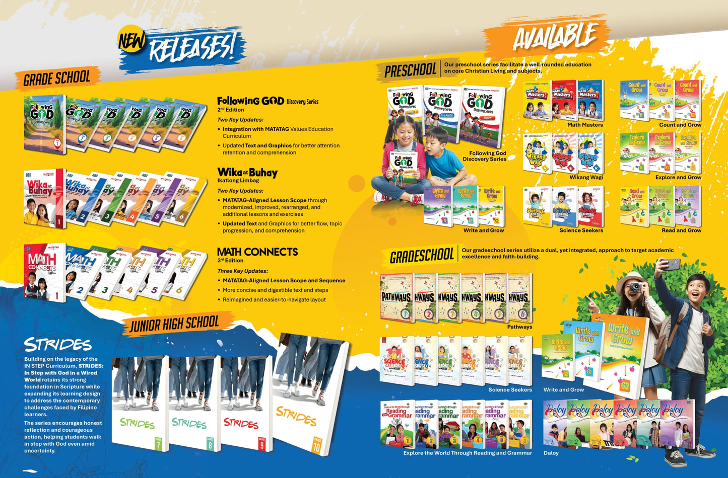 2025 New Releases & Available (Preschool, Grade School and Junior High School)