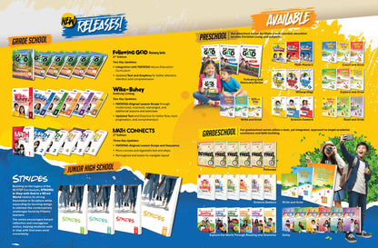 2025 New Releases & Available (Preschool, Grade School and Junior High School)