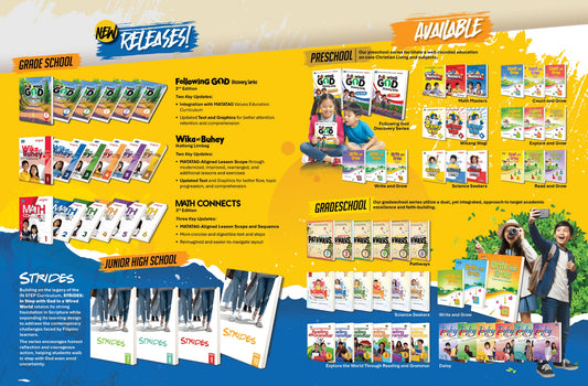 2025 New Releases & Available (Preschool, Grade School and Junior High School)