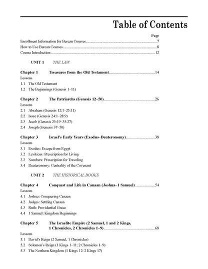 Old Testament Survey
