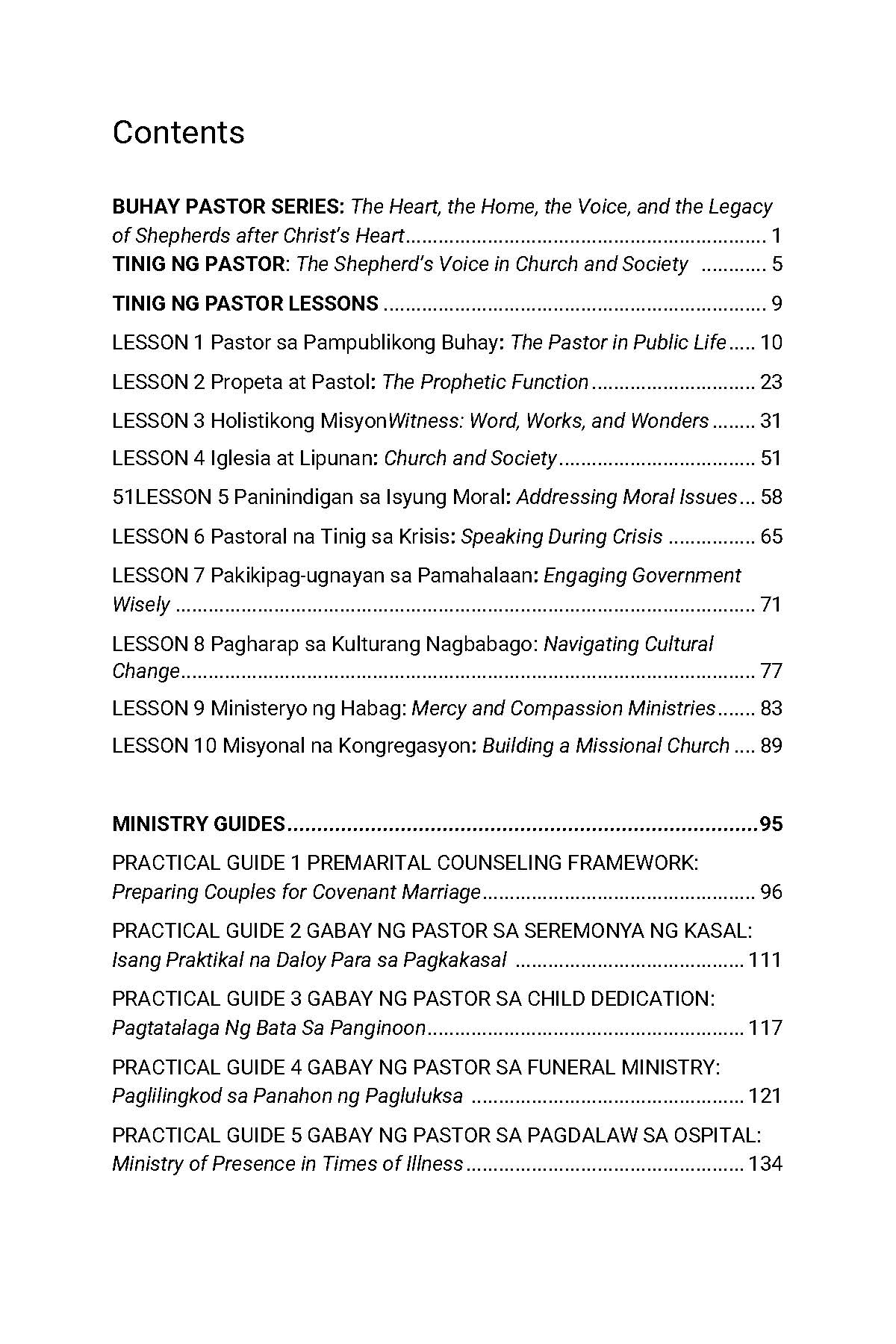 Tinig ng Pastor