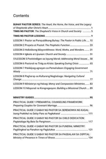 Tinig ng Pastor